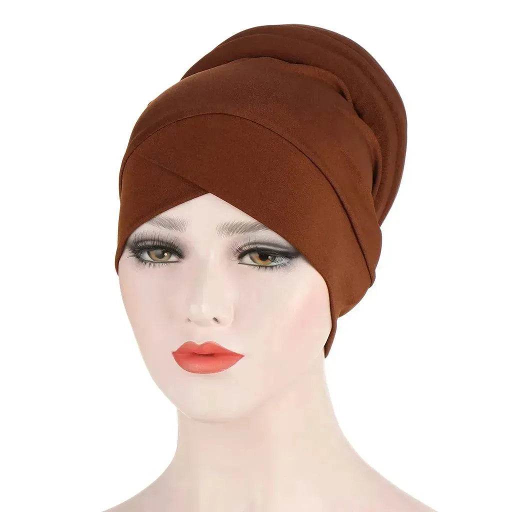 Arab  solid color turban hat