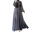 Arab  Solid Color Women's Clothing Dress