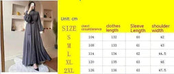 Arab  Solid Color Women's Clothing Dress