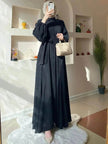 Arab  Solid Color Women's Clothing Dress