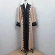 Arab  Women's Lace Dress Cardigan Robe
