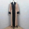 Arab  Women's Lace Dress Cardigan Robe