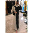 Arab  Women's Lace Dress Cardigan Robe
