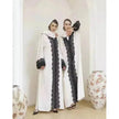 Arab  Women's Lace Dress Cardigan Robe