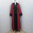 Arab  Women's Lace Dress Cardigan Robe