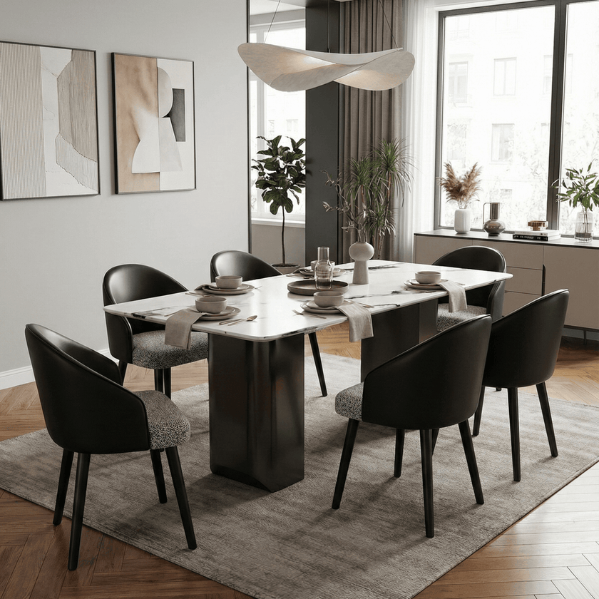 Arcadia Modern Dining Set