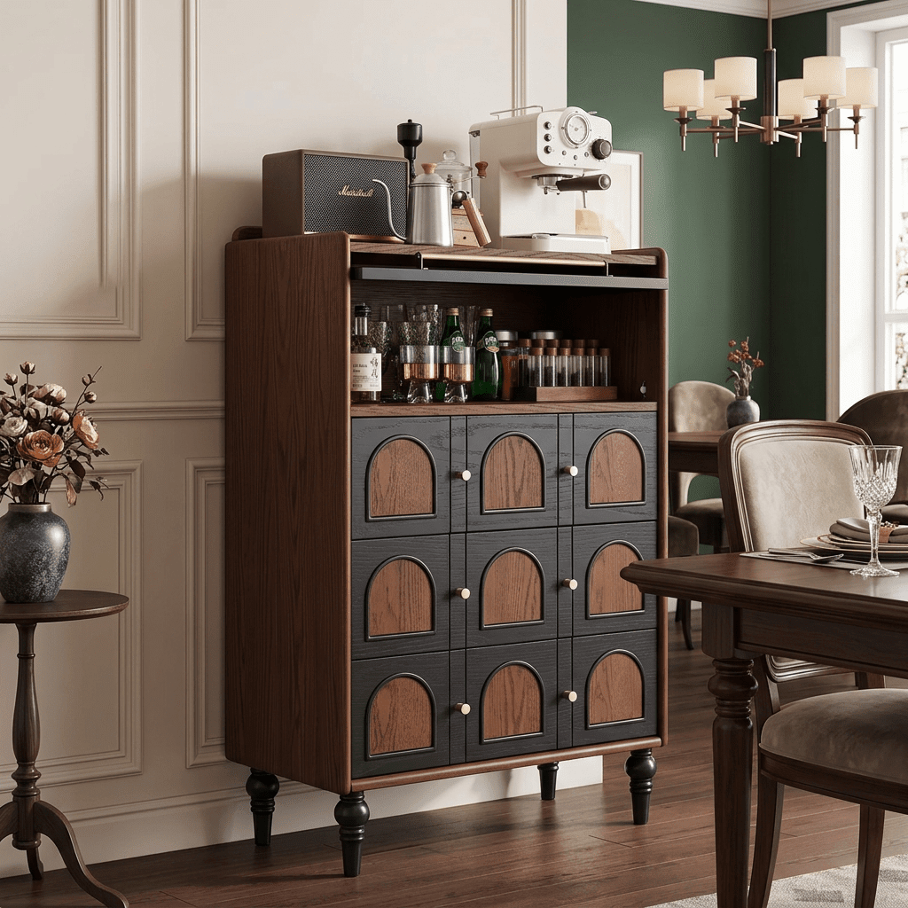 Archway Coffee & Bar Cabinet