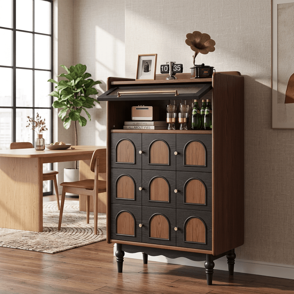 Archway Coffee & Bar Cabinet