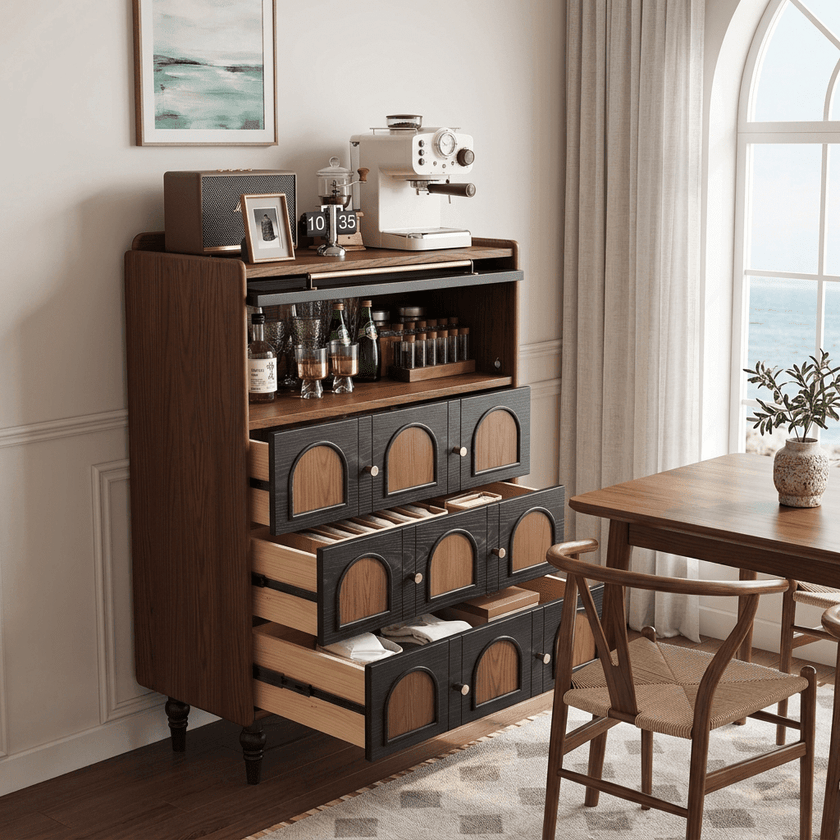 Archway Coffee & Bar Cabinet