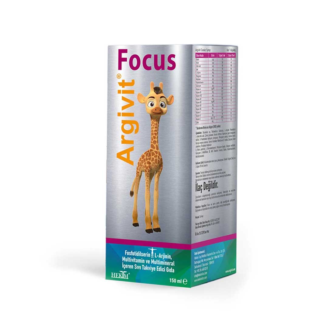 Argivit Focus Syrup – 150ml