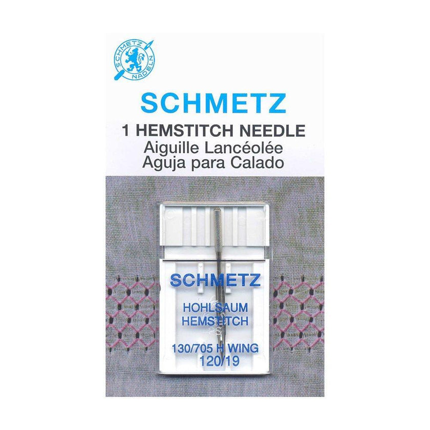 SCHMETZ #1787 Hemstitch Needles Carded - 120/19 - 5 count