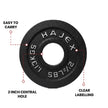 Cast Iron Weight Plates - Standard, Olympic in LBs, KGs