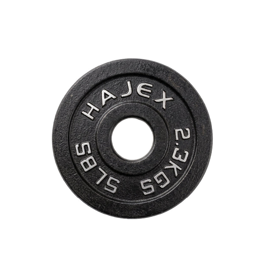 Cast Iron Weight Plates - Standard, Olympic in LBs, KGs
