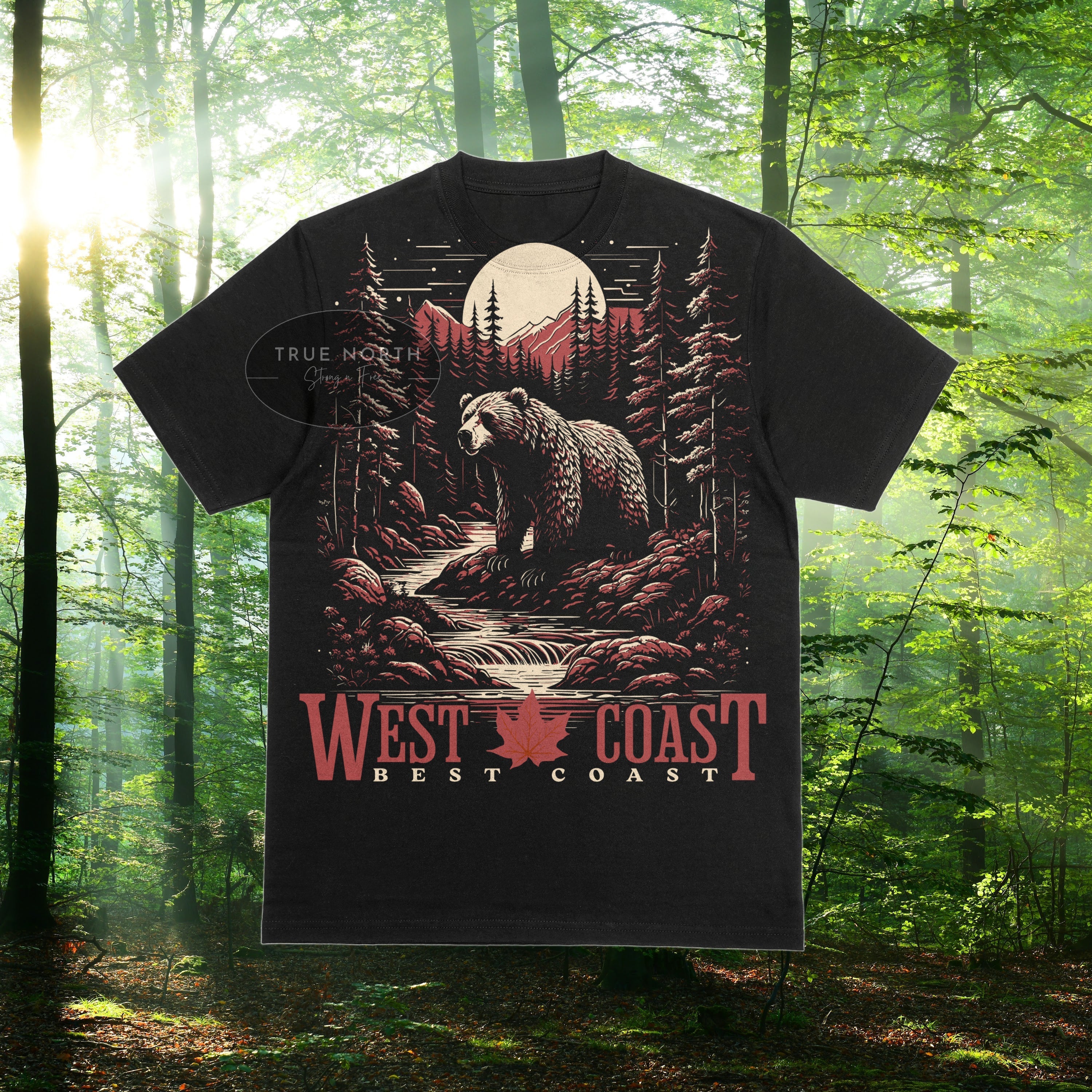 Exclusive Bear-Design Sweatshirts  T-Shirts West Coast Best Coast .