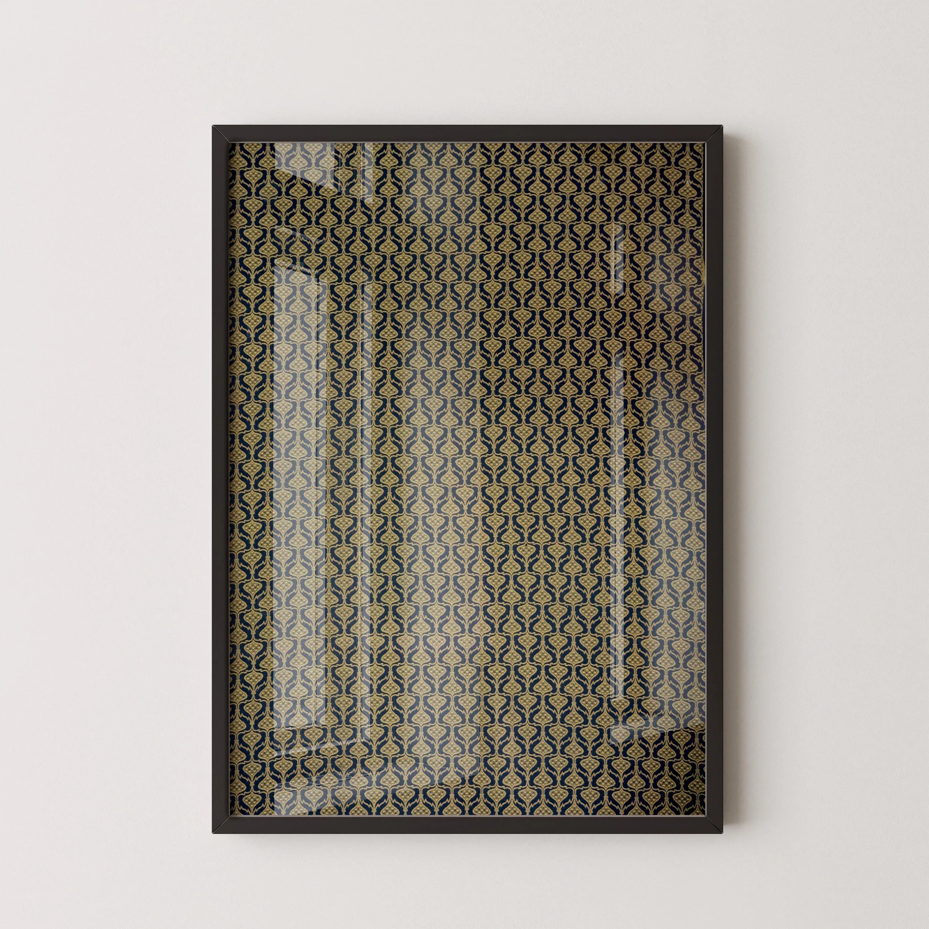 Arthur Heygate Mackmurdo Wallpaper Art Print: Vintage Victorian Panel
