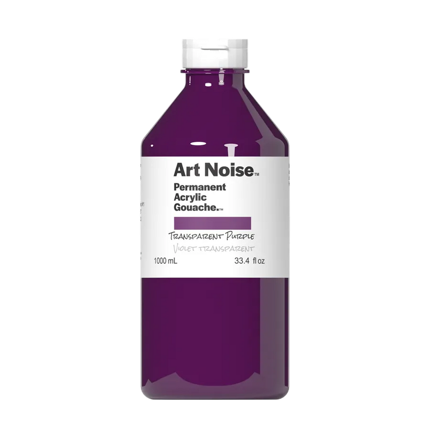Art Noise - Transparent Purple