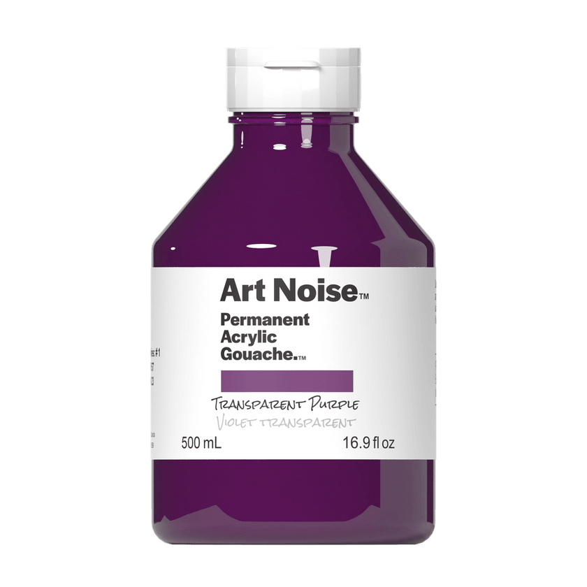 Art Noise - Transparent Purple