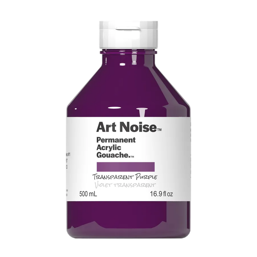 Art Noise - Transparent Purple