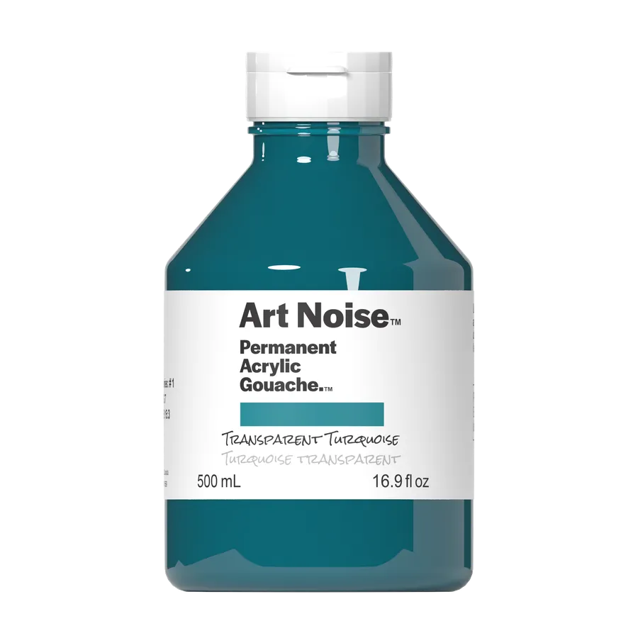 Art Noise - Transparent Turquoise