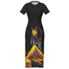 Hotbox Goddess Bodycon Maxi Dress