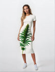 Flora Bodycon Maxi Dress 🌿✨