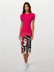 Pink Diesel midi bodycon dress
