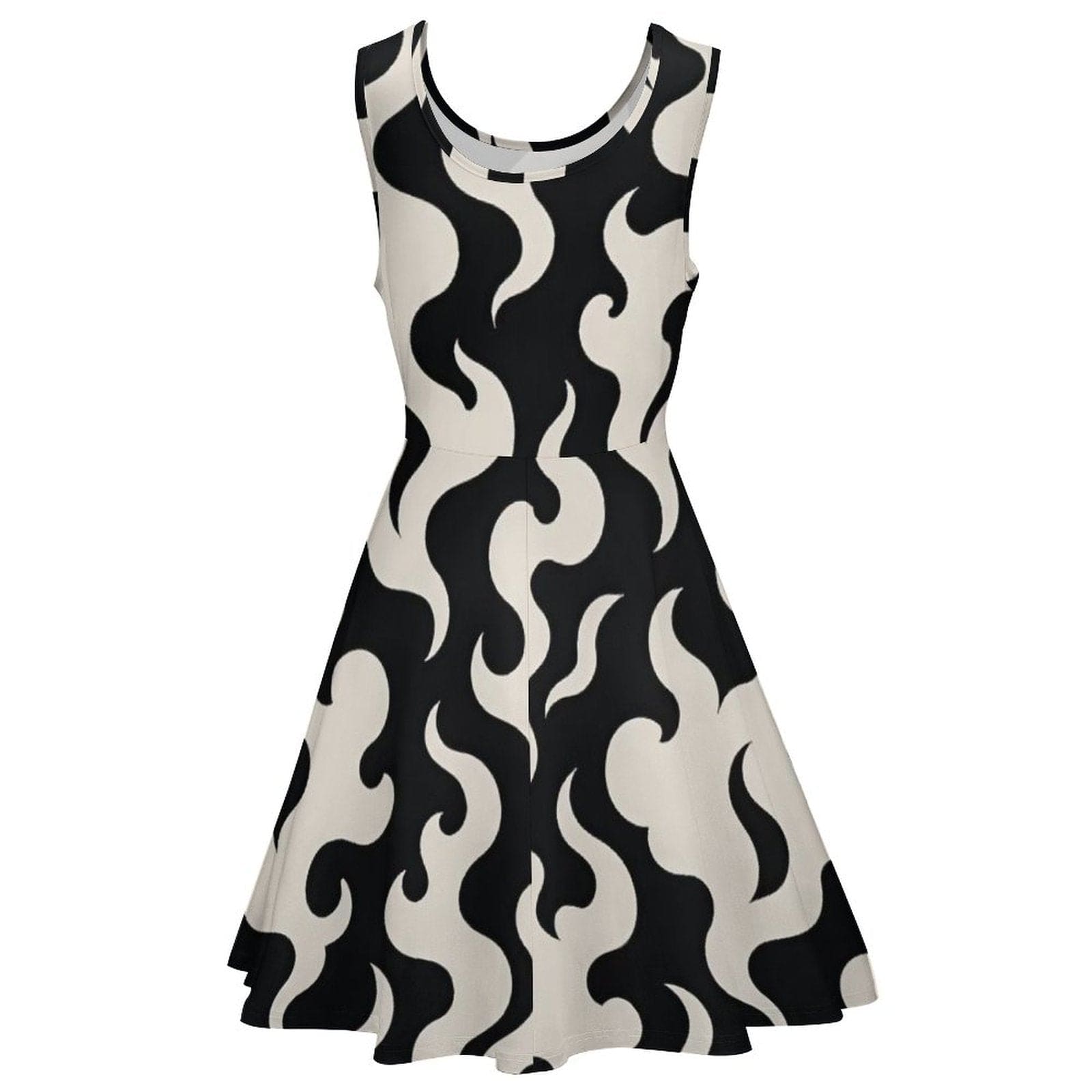 Puff Skater Dress