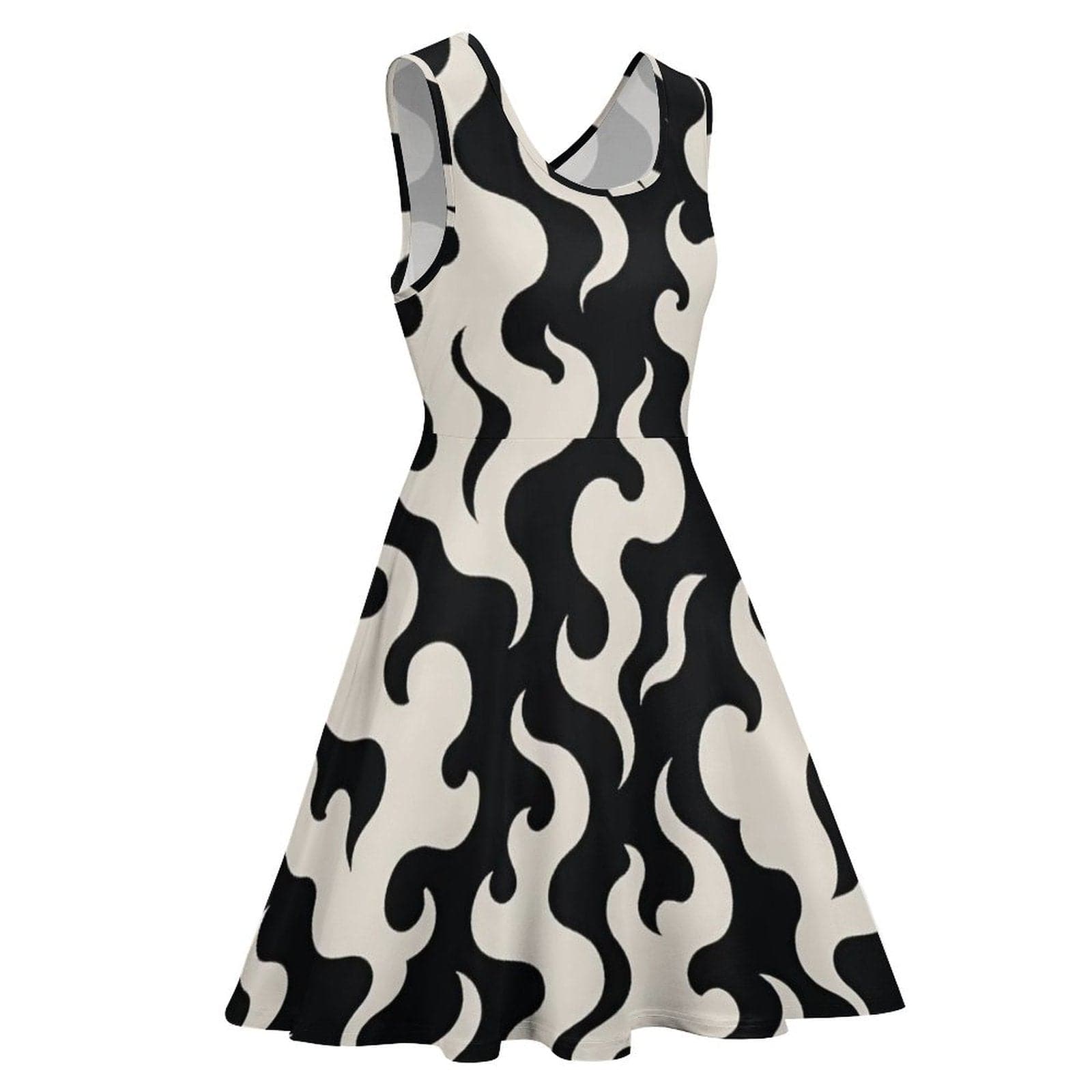 Puff Skater Dress