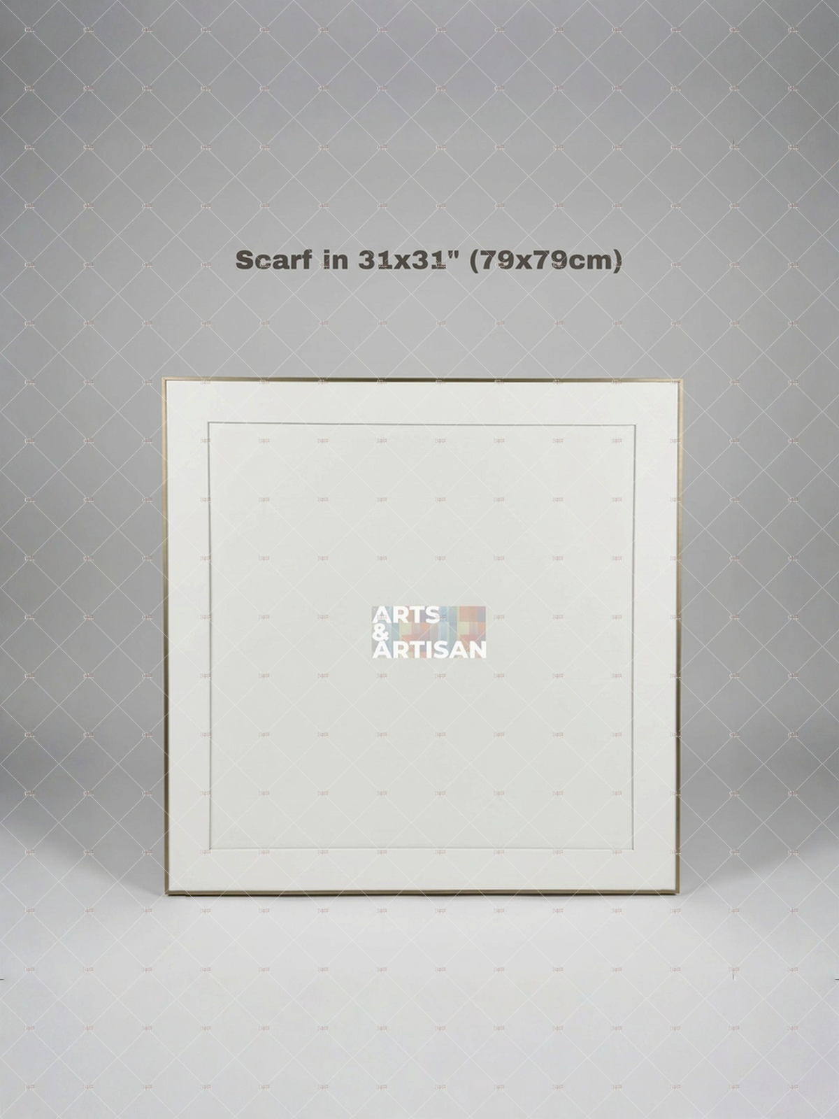Scarf 80 | Vintage Scarf Frame | Hermès Scarf Frame | Silk Scarf Frame