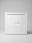 Scarf 70 | Scarf Frame in White | Hermès Scarf Frame | Silk Scarf Frame
