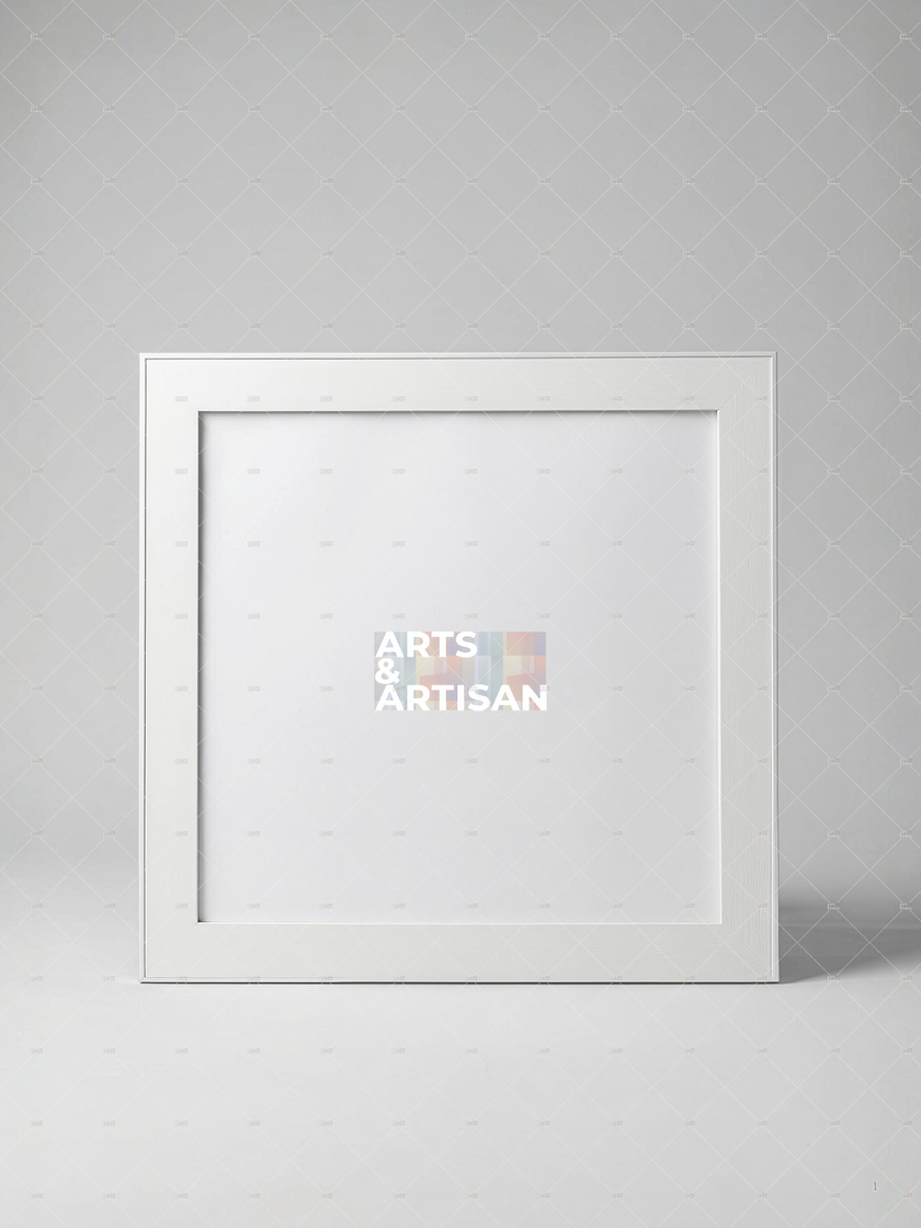 Scarf 70 | Scarf Frame in White | Hermès Scarf Frame | Silk Scarf Frame