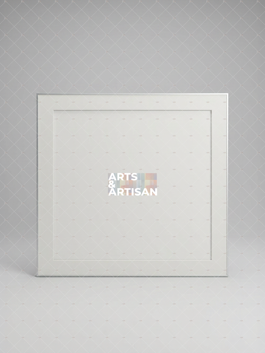 Scarf 70 | Scarf Frame in Silver | Hermès Scarf Frame | Silk Scarf Frame
