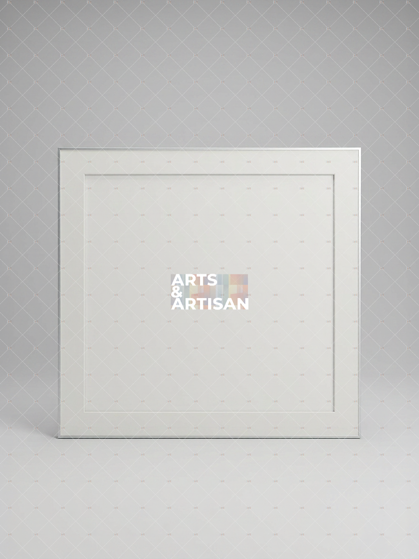Scarf 70 | Scarf Frame in Silver | Hermès Scarf Frame | Silk Scarf Frame
