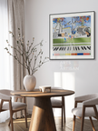 Scarf 70 | Scarf Frame in Black | Hermès Scarf Frame | Silk Scarf Frame