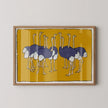 Asai Chū - Ostriches Giclee Print: Vintage Japanese Art