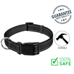 Ashario Pets - Reflective Adjustable Nylon Dog Collar - Small