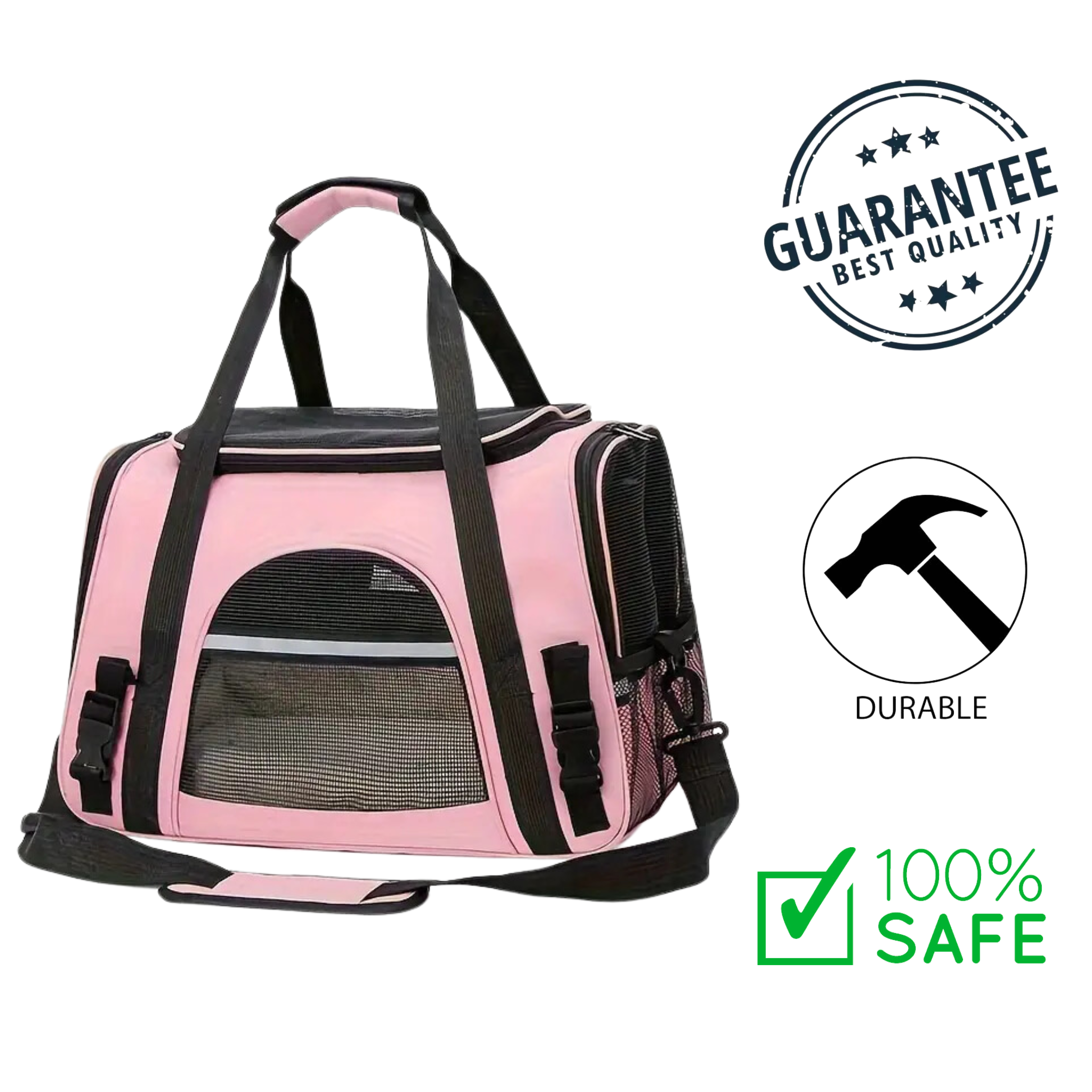 Ashario Pets - Ultra Comfort Portable Pet Travel Carrier Bag