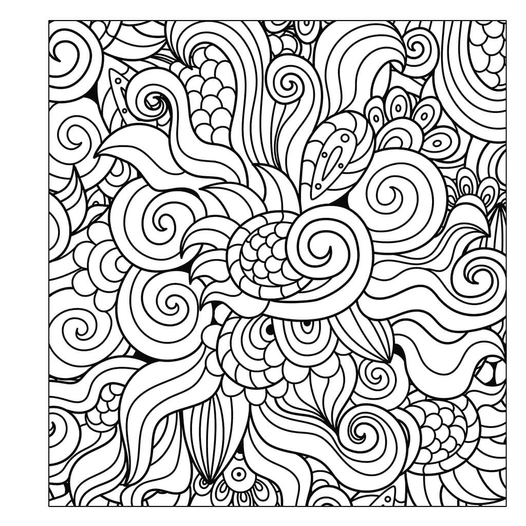 Cute and Playful Patterns Coloring Book (Spiral Edition)