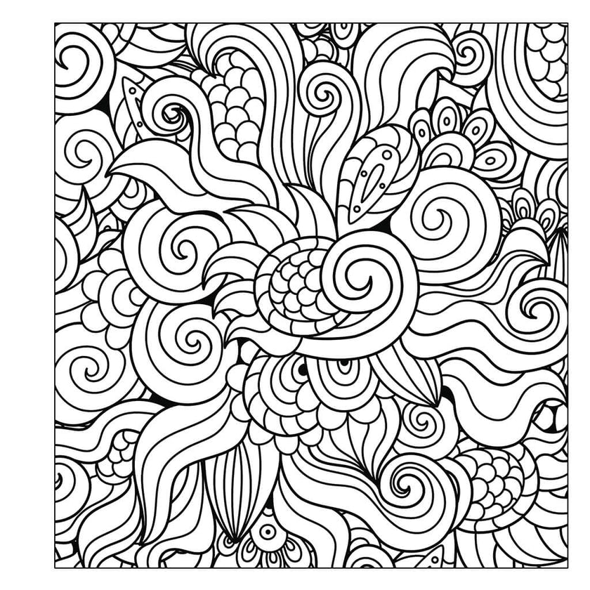 Cute and Playful Patterns Coloring Book (Spiral Edition)