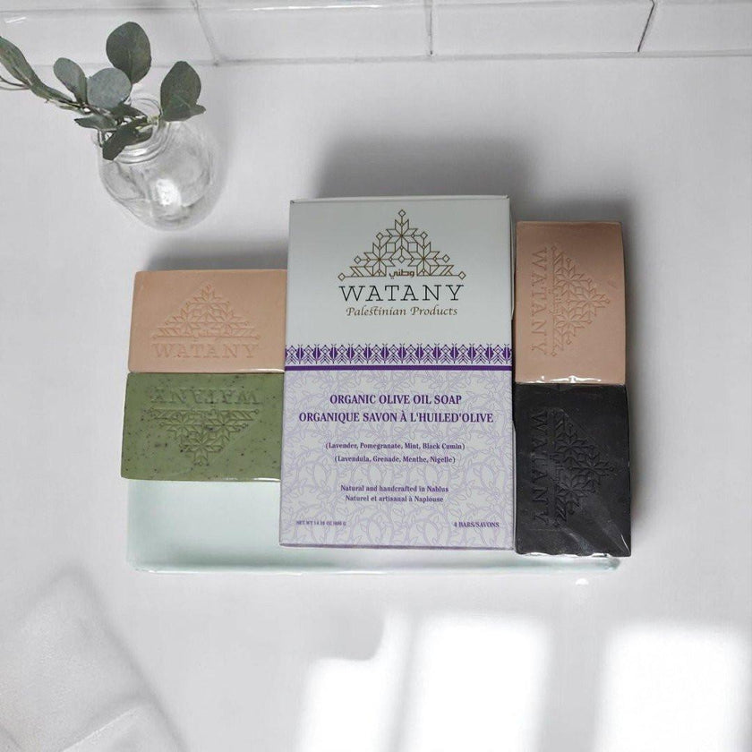 Herbal Olive Oil Palestinian Soap – Handmade Castile & Scented Soap, Nabulsi Soap & Body Wash from Palestine