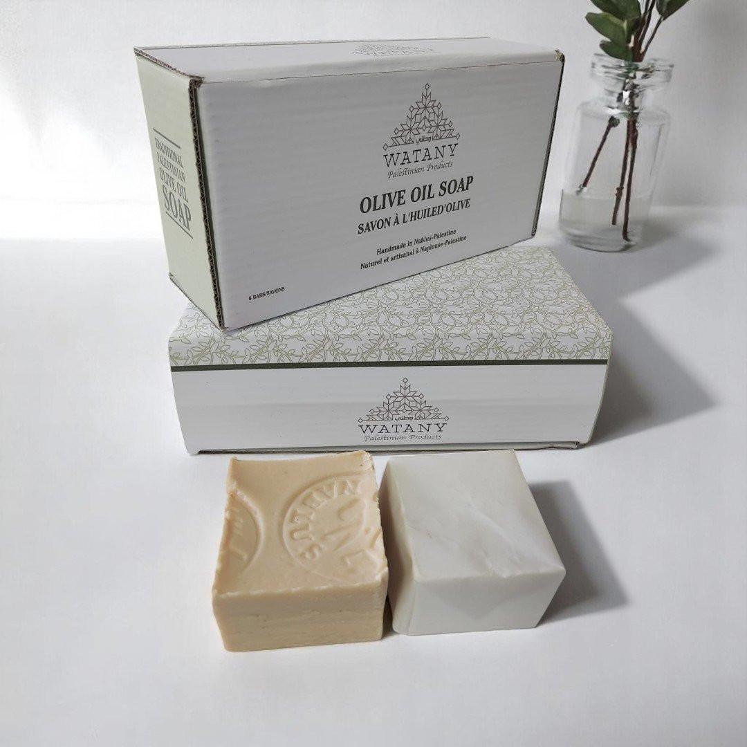 Natural Olive Oil Palestinian Soap – Handmade Castile Soap, Hand Nabulsi Soap & Body Wash for Dry Skin