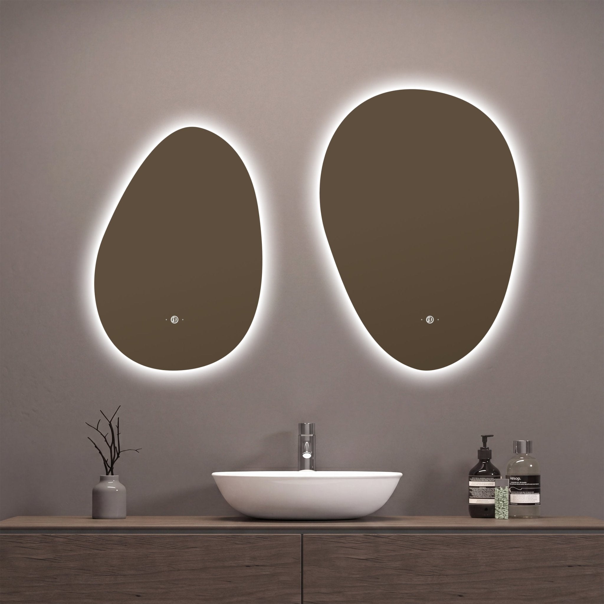 Asymmetrical LED Mirror – 20