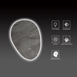 Asymmetrical LED Mirror – 20