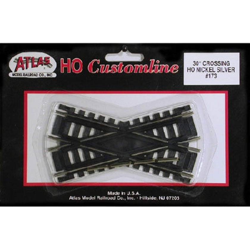 Atlas 173 HO Code 100 Custom-Line Crossing 30 Degree 4
