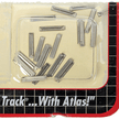 Atlas 2090 N Code 55 Metal Rail Joiners Pkg of 24 NIB