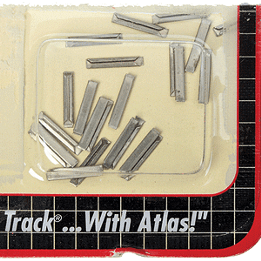 Atlas 2090 N Code 55 Metal Rail Joiners Pkg of 24 NIB