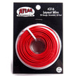Atlas 316 Layout Wire 20 Gauge Stranded 50' (15.2m) Red NIB