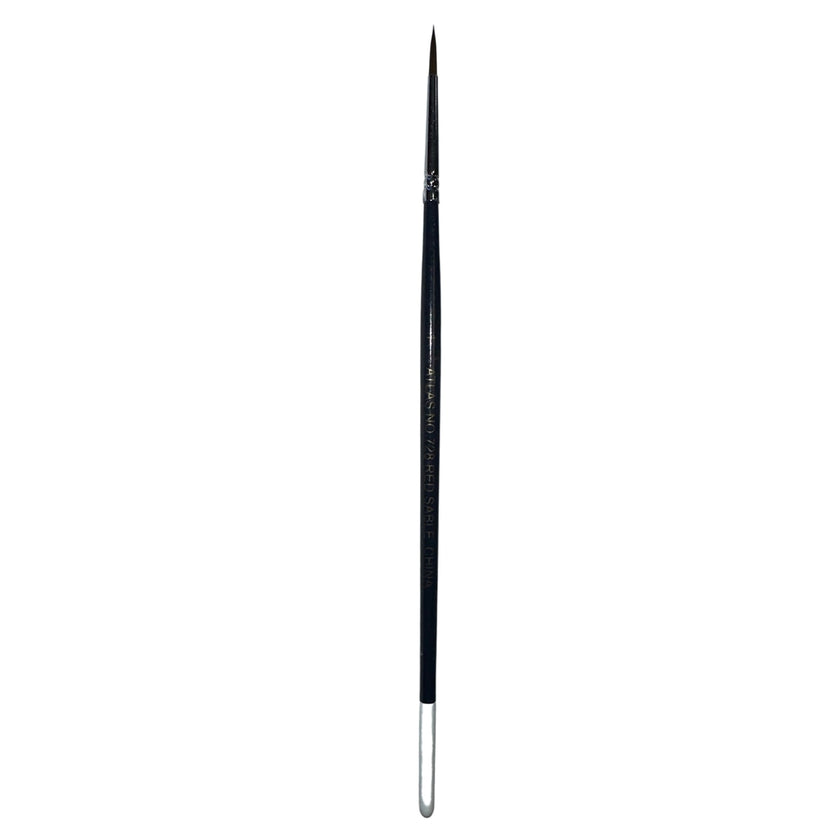 Atlas Brush Company #1 Red Sable Detail Brush