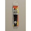 Atlas Brush Company Assorted Brushes China Bristle/Camel Set of 5