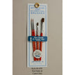 Atlas Brush Company No. 60-4PS Hobby Red Sable/Camel Hair Brushes Set of 4